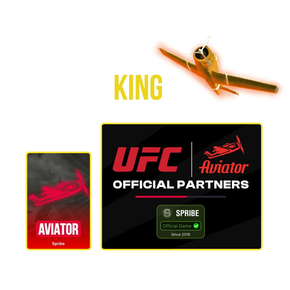 Play and win in the popular Aviator game from Menace King Casino.