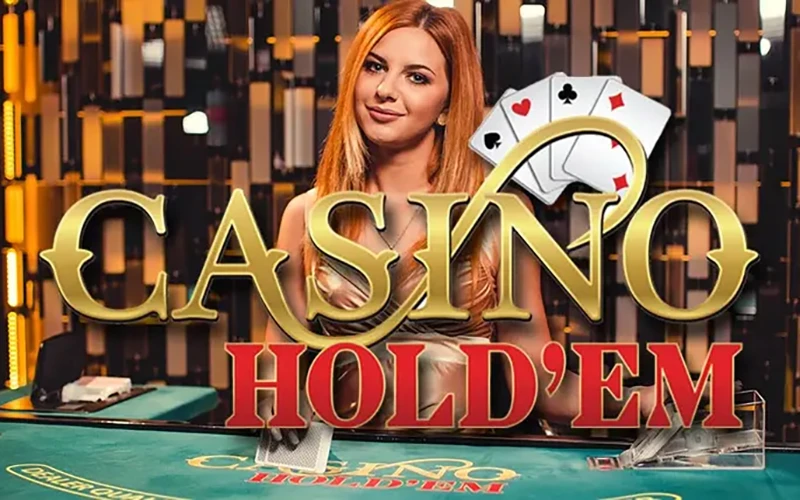Collect winning card combinations in the Casino Holdem game from Menace King.