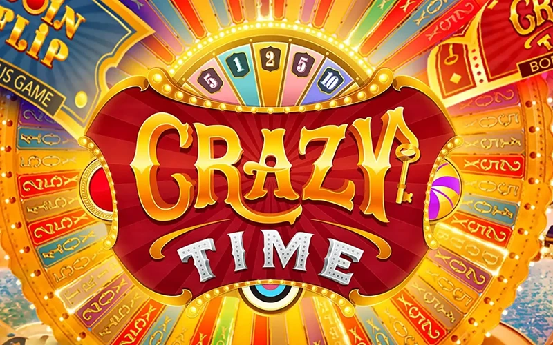 A colourful show and big payouts, it's all about the Crazy Time game from Menace King Casino.
