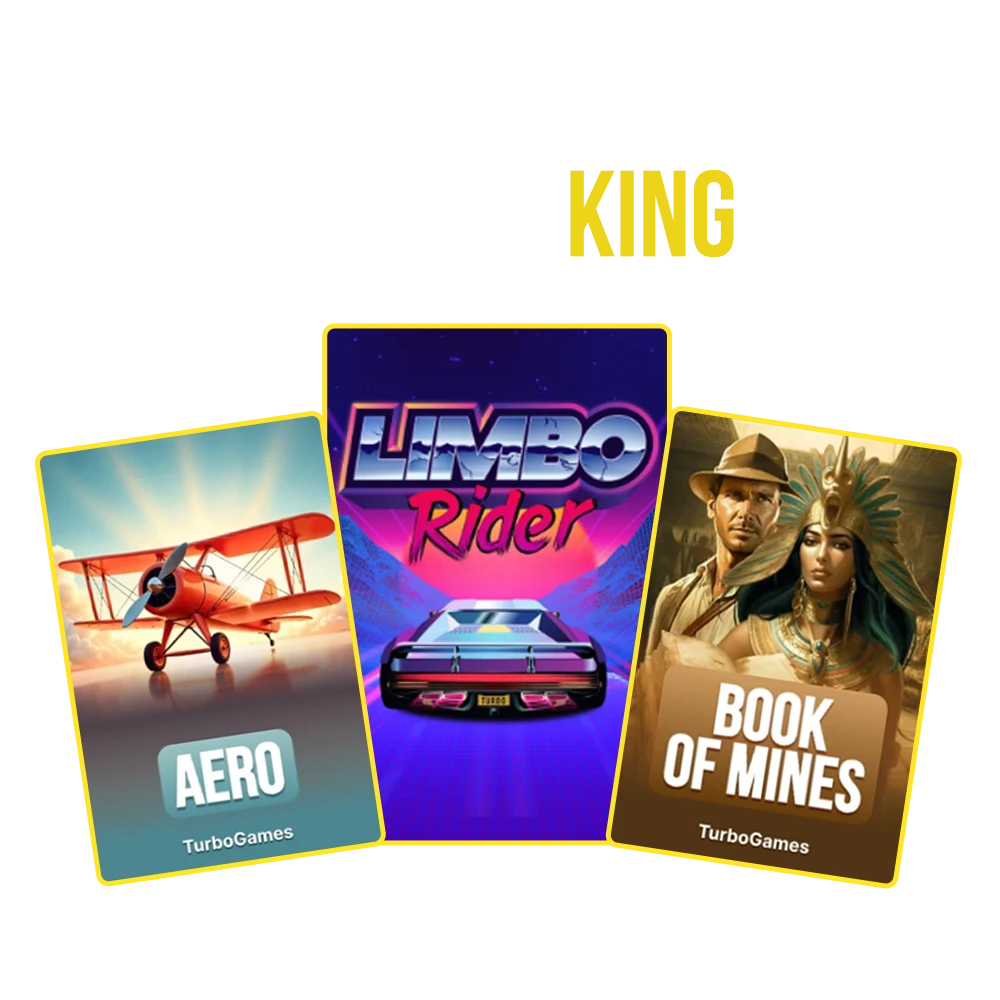 Familiarise yourself with the instant games from Menace King Casino.