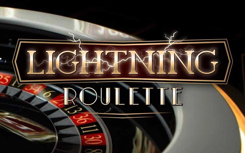 Bet on black or red in Lightning Roulette from Menace King Casino.