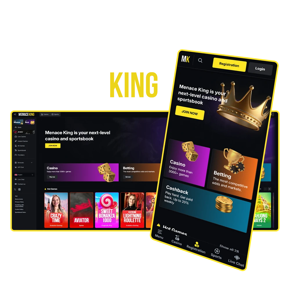 Get to know Menace King Casino and find out why its users love it so much.