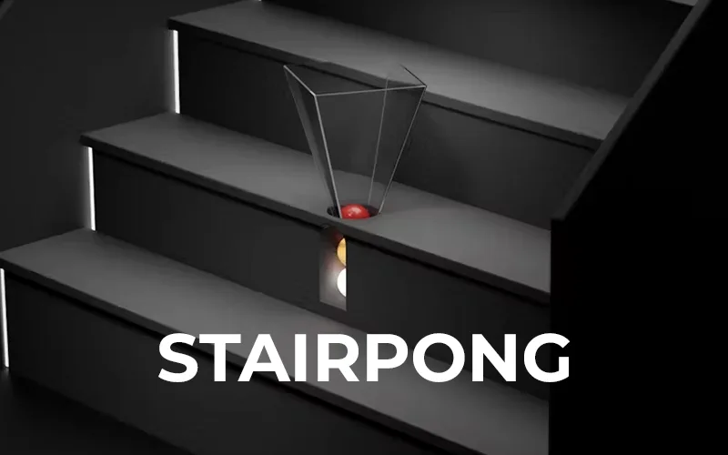 Try the Stairpong game with a high win rate on the official Menace King site.