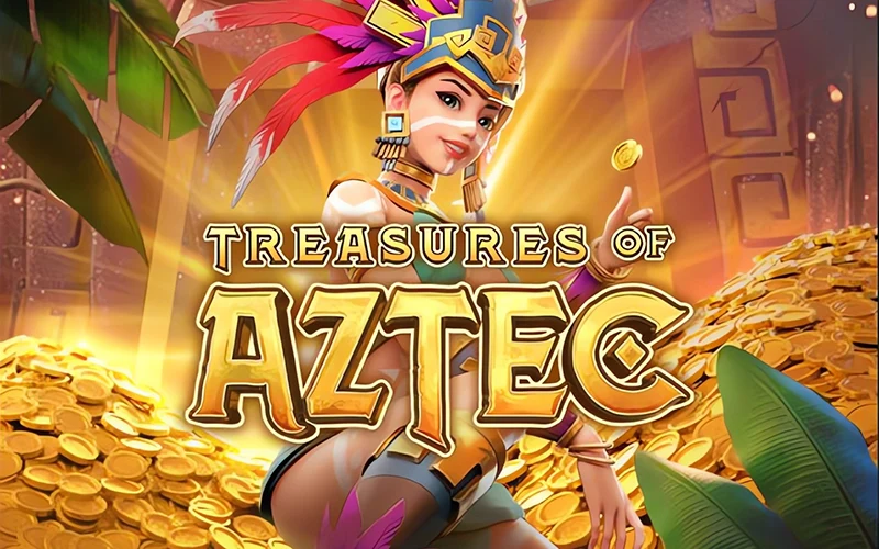 Explore a secret world in search of relics in the Treasures of Aztec game from Menace King Casino.