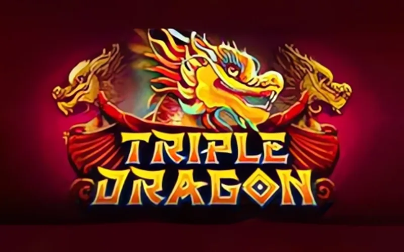 Make a deposit and try your hand at Triple Dragon slot from Menace King Casino.