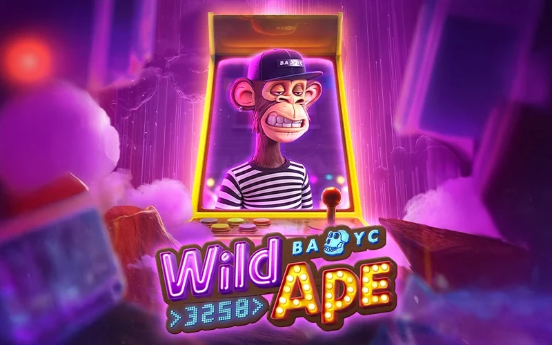 The Wild Ape game features a colourful interface and a high RTP.